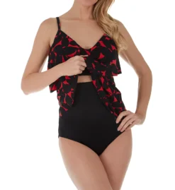 MagicSuit Solid High Waist Brief Swim Bottom 6006028 -Lumiere Bikinis Shop magicsuit mags01 6006028 cs3