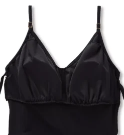 MagicSuit Solid Mila Romper One Piece Swimsuit 6006036 -Lumiere Bikinis Shop magicsuit mags01 6006036 cs3