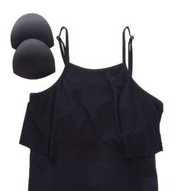 MagicSuit Solid Julia Underwire Tankini Swim Top 6006047 -Lumiere Bikinis Shop magicsuit mags01 6006047 cs3