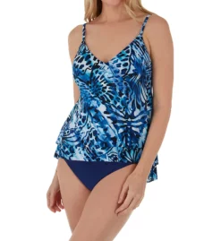 MagicSuit Solid Jersey Shirred Brief Swim Bottom 6006059 -Lumiere Bikinis Shop magicsuit mags01 6006059 cs1