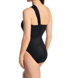 MagicSuit Solid Goddess One Shoulder One Piece Swimsuit 6006074 -Lumiere Bikinis Shop magicsuit mags01 6006074 bs