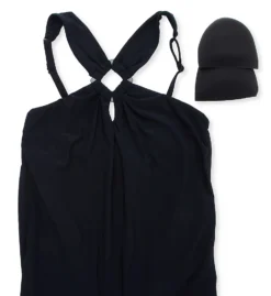 MagicSuit Square Cut Beverly One-Piece Swimdress 6006096 -Lumiere Bikinis Shop magicsuit mags01 6006096 cs5