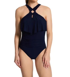 MagicSuit Square Cut Liza One Piece Swimsuit 6006097