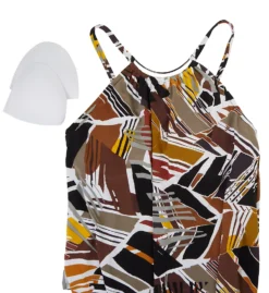 MagicSuit Leaf Through Angelika Tankini Swim Top 6012762 -Lumiere Bikinis Shop magicsuit mags01 6012762 cs6