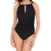 MagicSuit Riveted Diana One Piece Swimsuit 6014310 -Lumiere Bikinis Shop magicsuit mags01 6014310 gs