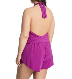 MagicSuit Plus Size Bianca Romper One Piece Swimsuit 606057W -Lumiere Bikinis Shop magicsuit mags01 606057w bs