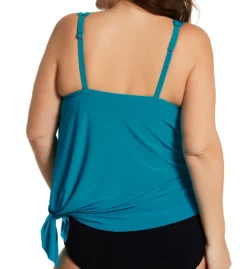 MagicSuit Plus Size Winnie Tankini Swim Top 6076W -Lumiere Bikinis Shop magicsuit mags01 6076w bs