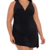 MagicSuit Plus Size Celine Swim Dress 608007W -Lumiere Bikinis Shop magicsuit mags01 608007w gs