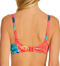 Pour Moi Bohemia Balcony Lightly Padded Underwire Swim Top 12710 -Lumiere Bikinis Shop pour moi pmoi01 12710 bs