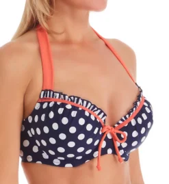 Pour Moi Sea Breeze Padded Halter Underwire Swim Top 13300