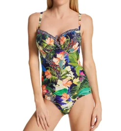 Pour Moi Havana Breeze Underwire Control One Piece Swimsuit 13413