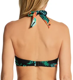 Pour Moi Miami Brights Padded Halter Underwire Swim Top 14100 -Lumiere Bikinis Shop pour moi pmoi01 14100 bs