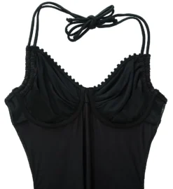 Pour Moi Castaway Halter Underwire One Piece Swimsuit 14207 -Lumiere Bikinis Shop pour moi pmoi01 14207 cs2