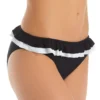 Pour Moi Capri Frill Brief Swim Bottom 16703 -Lumiere Bikinis Shop pour moi pmoi01 16703 gs