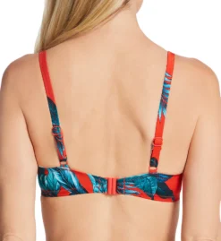 Pour Moi Paradiso Underwire Tie Front Bikini Swim Top 17500 -Lumiere Bikinis Shop pour moi pmoi01 17500 bs