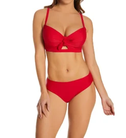 Pour Moi Horizon Padded Underwire Tie Swim Top 18400 -Lumiere Bikinis Shop pour moi pmoi01 18400 cs1