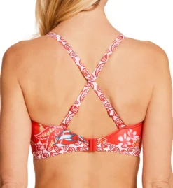 Pour Moi Horizon Padded Underwire Tie Swim Top 18400 -Lumiere Bikinis Shop pour moi pmoi01 18400 cs6