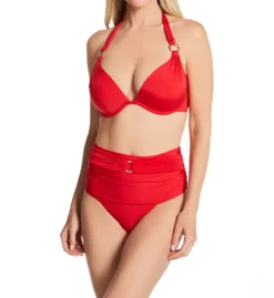 Pour Moi Samoa Boost Padded Halter Underwire Swim Top 20910 -Lumiere Bikinis Shop pour moi pmoi01 20910 cs1