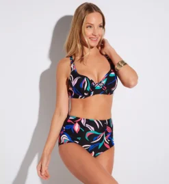 Pour Moi Palermo Super High Waist Brief Swim Bottom 21102 -Lumiere Bikinis Shop pour moi pmoi01 21102 cs1