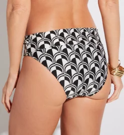 Pour Moi Casablanca Fold Over Brief Swim Bottom 24403 -Lumiere Bikinis Shop pour moi pmoi01 24403 bs
