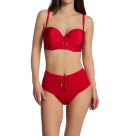 Pour Moi Santa Cruz Super High Waist Brief Swim Bottom 24905 -Lumiere Bikinis Shop pour moi pmoi01 24905 cs4