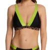 Pour Moi Palm Springs Color Block Triangle Swim Top 25612 -Lumiere Bikinis Shop pour moi pmoi01 25612 gs