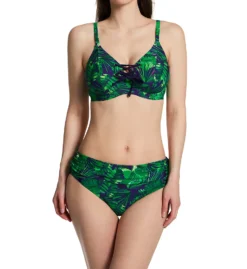 Pour Moi Pacific Beach Fold Over Brief Swim Bottom 28104 -Lumiere Bikinis Shop pour moi pmoi01 28104 cs1