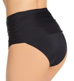 Pour Moi Space Control High Waist Brief Swim Bottom 36006 -Lumiere Bikinis Shop pour moi pmoi01 36006 bs