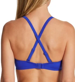 Pour Moi Space Frill Underwire Padded Convertible Swim Top 36047 -Lumiere Bikinis Shop pour moi pmoi01 36047 cs1