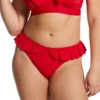 Pour Moi Space Frill Brief Swim Bottom 36048 -Lumiere Bikinis Shop pour moi pmoi01 36048 gs