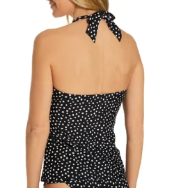 Pour Moi Hot Spots Halter Underwire Tankini Swim Top 3907 -Lumiere Bikinis Shop pour moi pmoi01 3907 bs