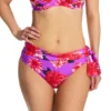 Pour Moi Getaway Fold Over Tie Brief Swim Bottom 80008